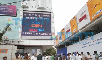 P10mm - Outdoor Shopping mall Installation - India